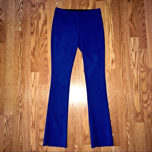 royal blue flare pants