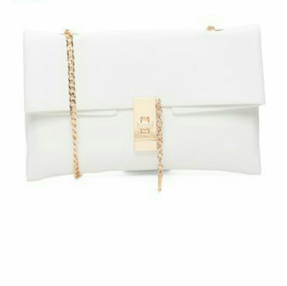 Flapover Crossbody Chain Lock