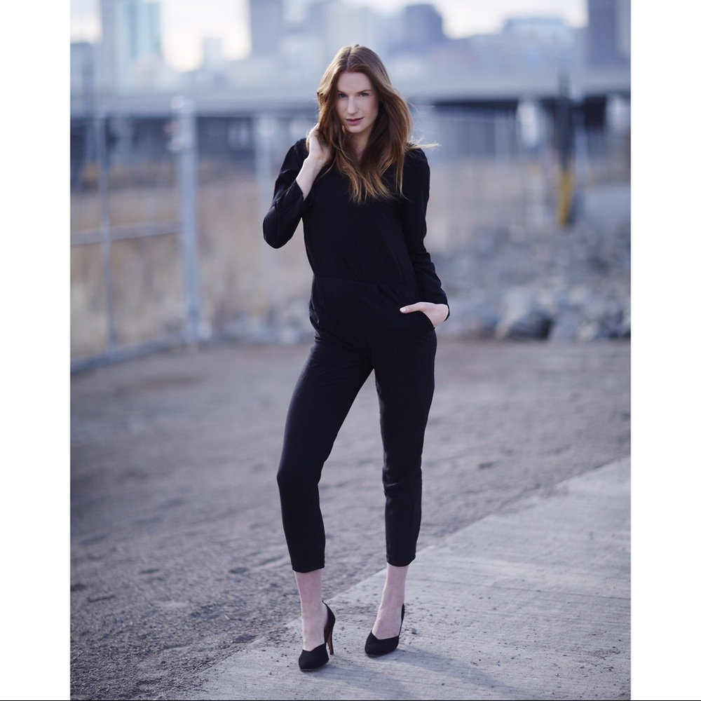 Forever 21 Black jumpsuit