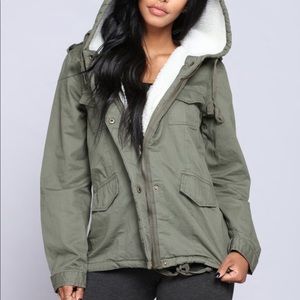 Fashion nova: Fur-lined utility jacket