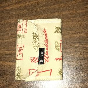 Huf Cream wallet