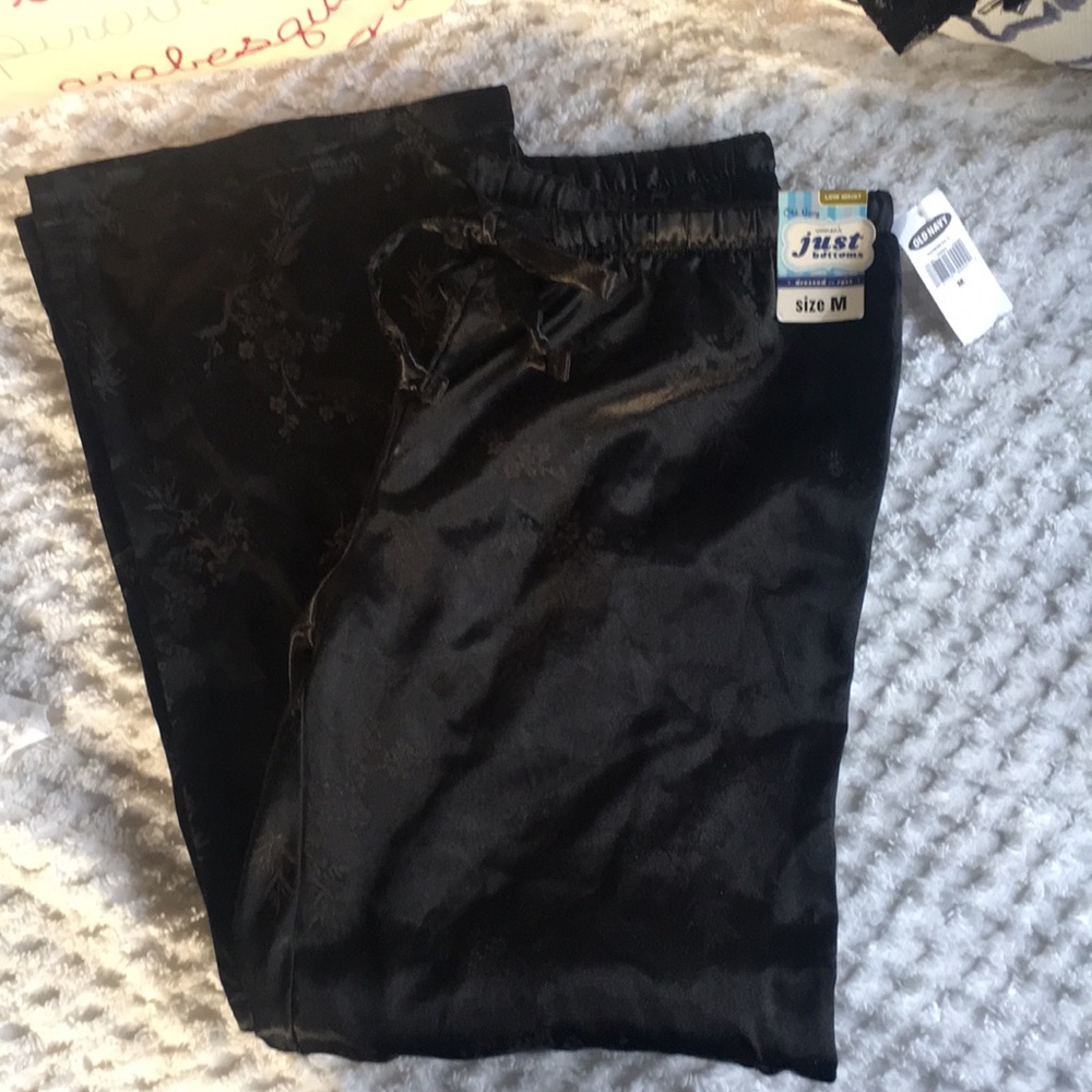 NWT black pajama pants