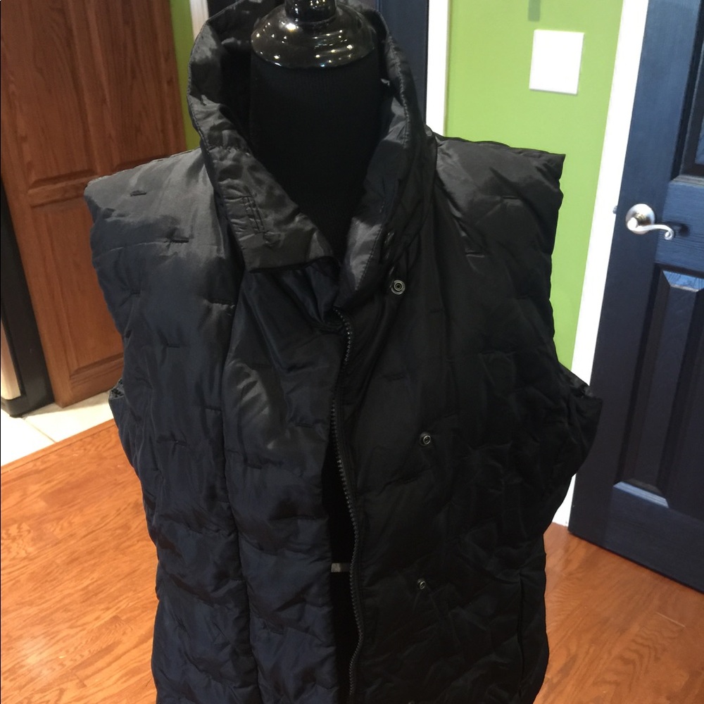 Talbots black vest