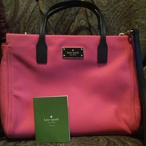 Kate Spade canvas crossbody
