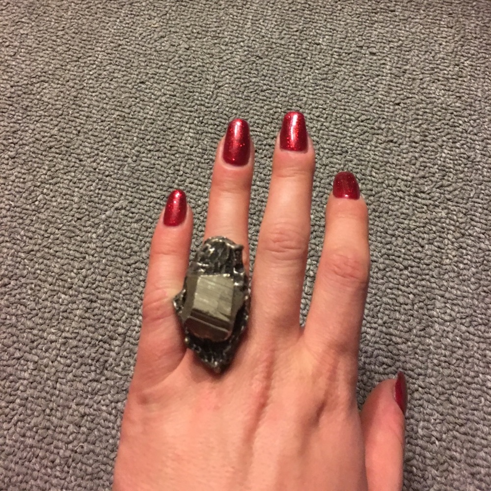 Rare vintage chunky ring