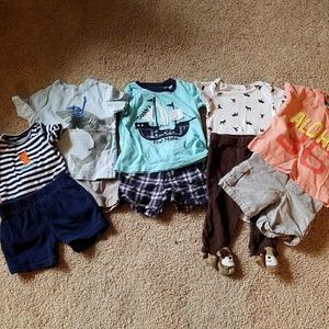 Huge Boys summer outfit lot