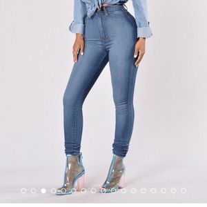 2 pair of classic High waist jeans