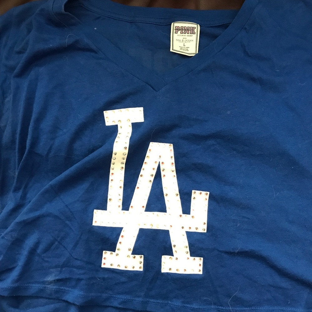 Vs pink dodger shirt