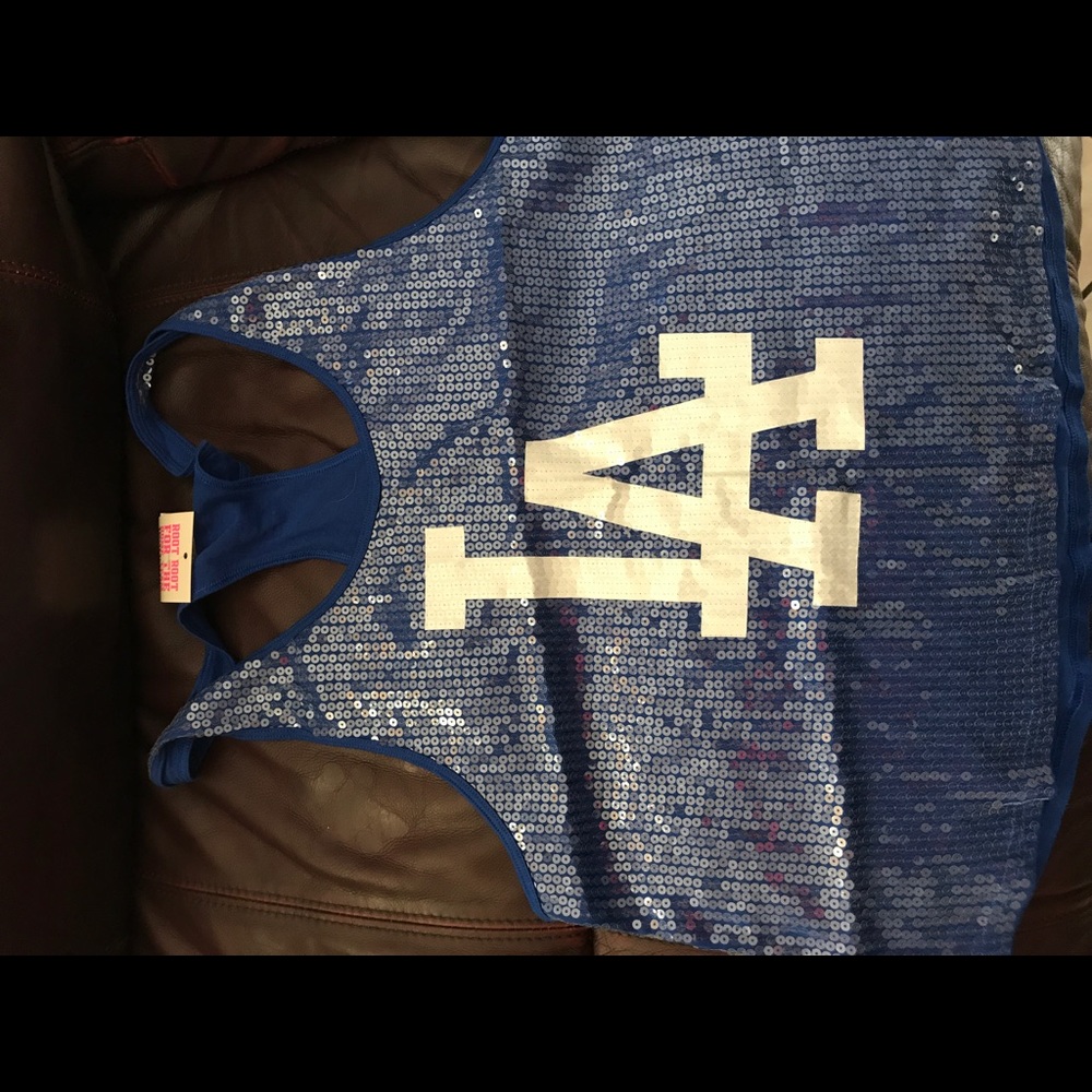 Vs pink dodger shirt