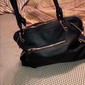 Black Leather Purse