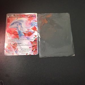 Full art Reshiram + Black sleeve