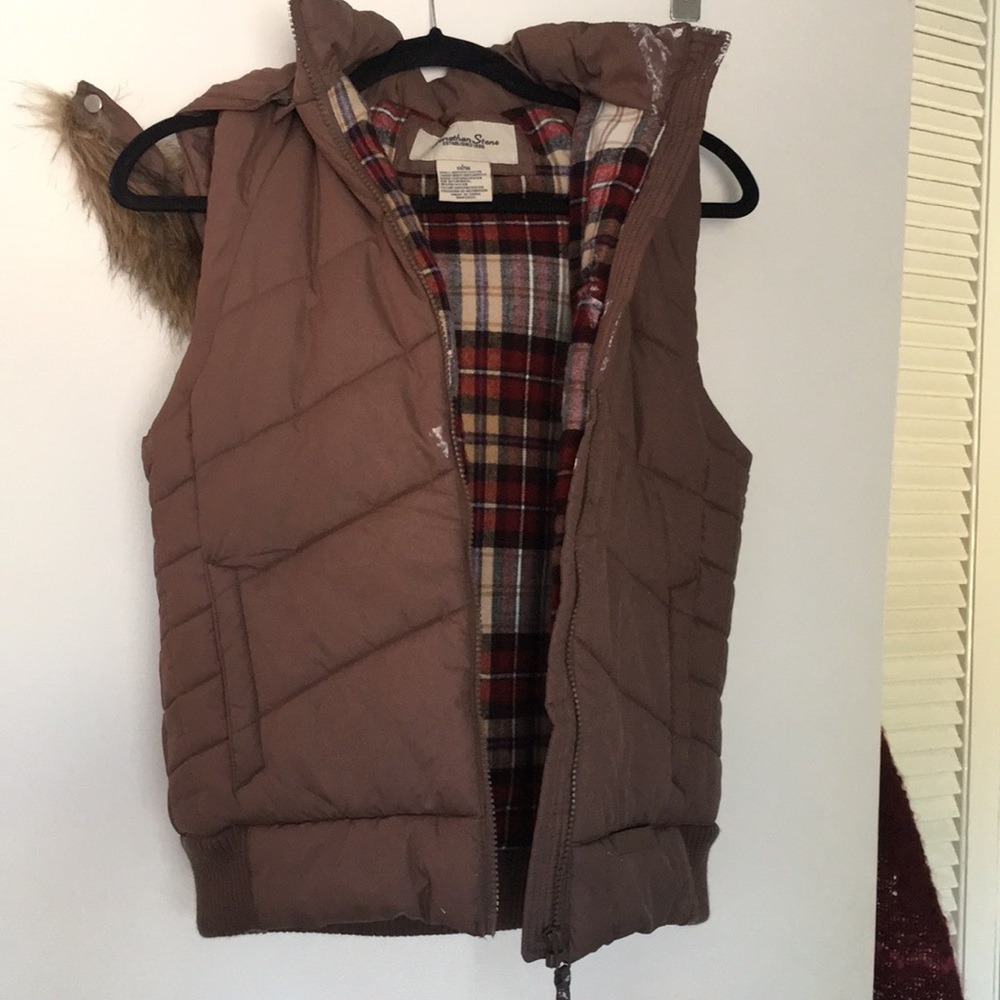 Brown vest