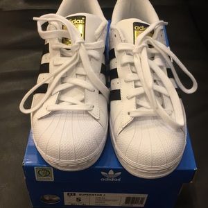 adidas superstar shoes!