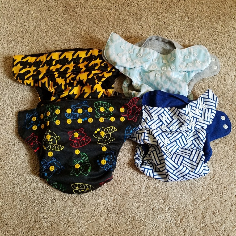 Nicki's pockets cloth diapers
