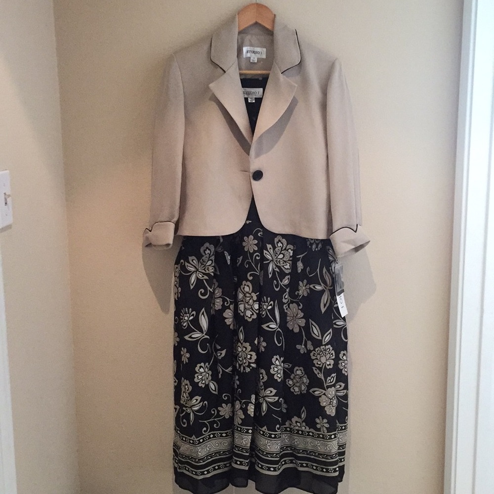 Studio 1 2piece dress and jacket