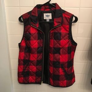 Plaid Old Navy vest