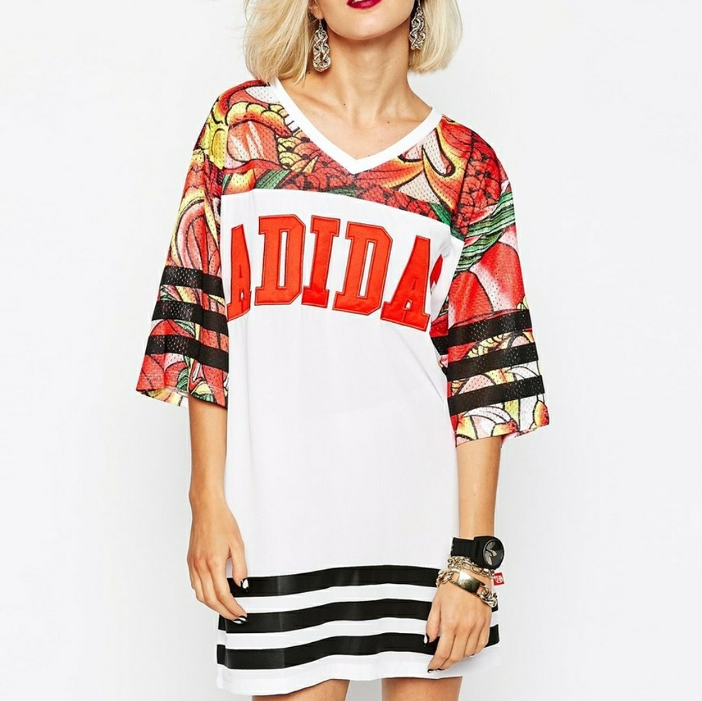 Adidas Rita Ora T-shirt Dress Dragon