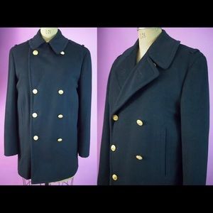 👨🏽‍✈️Vintage Pea Coat