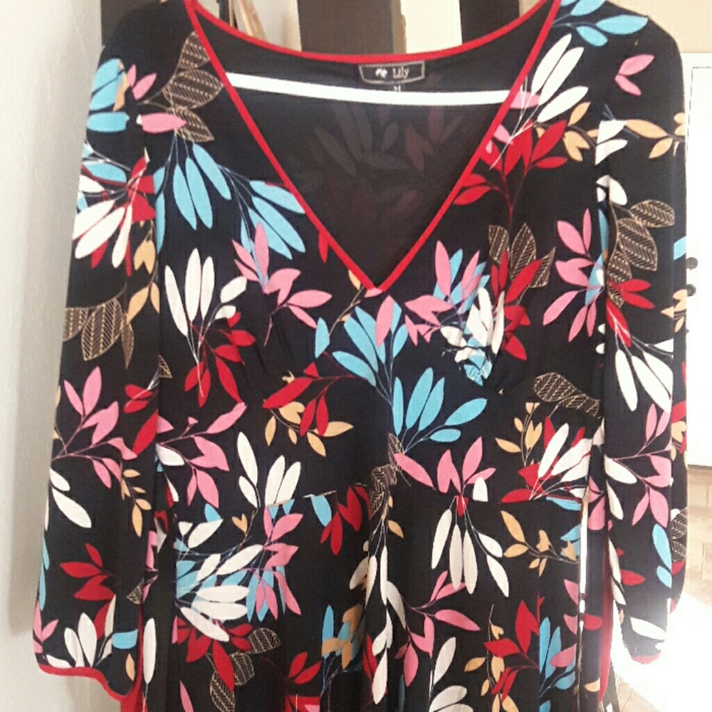 Dress with belt, new without tag