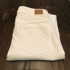 White American Eagle Jeggings