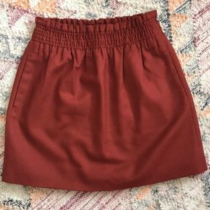 J.Crew Wool Mini Skirt