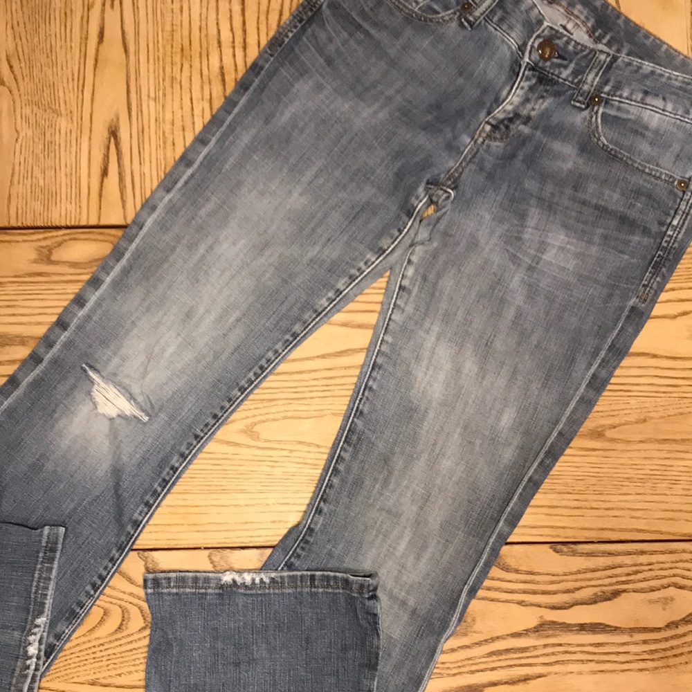 Express Distressed Jeans