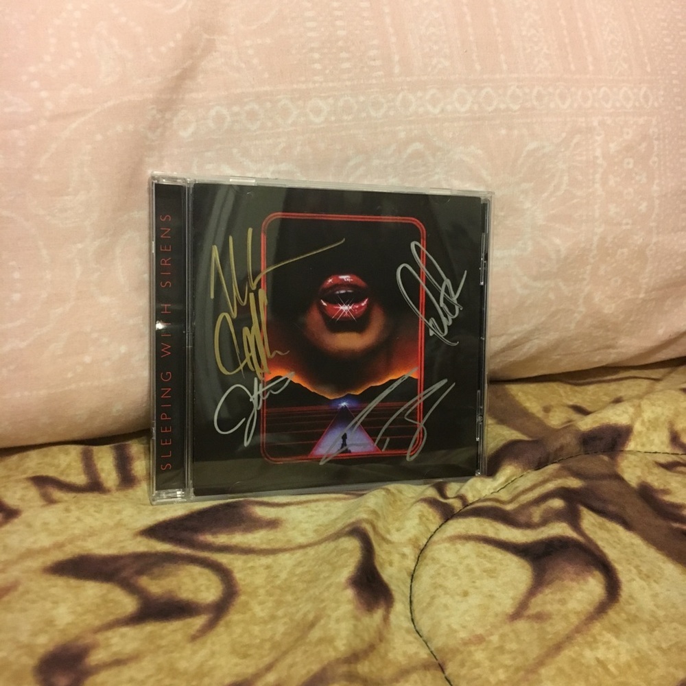 Sleeping with sirens SIGNED CD (Gossip) SALE