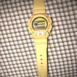 Yellow G Shock Watch