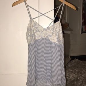 Abercrombie & Fitch Striped tank top
