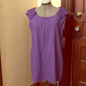 New with tag- royal purple dress