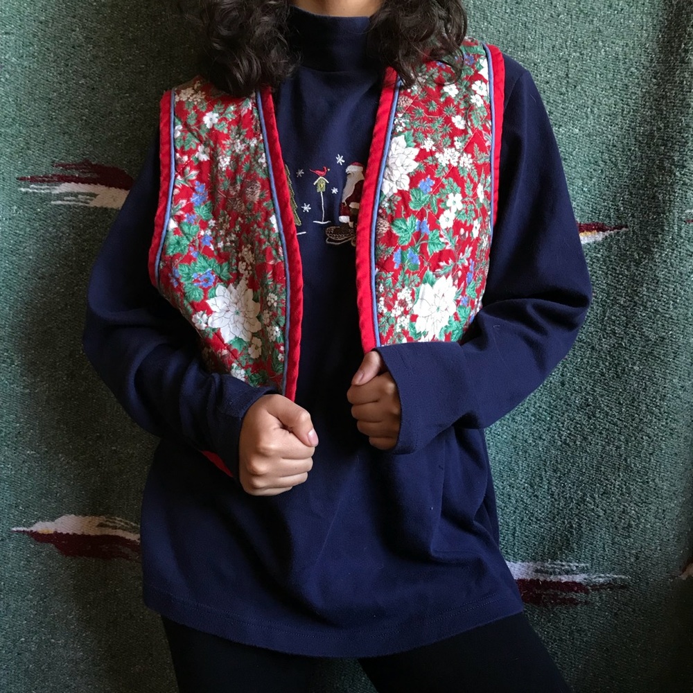 REVERSIBLE CHRISTMAS VEST🎄☃️