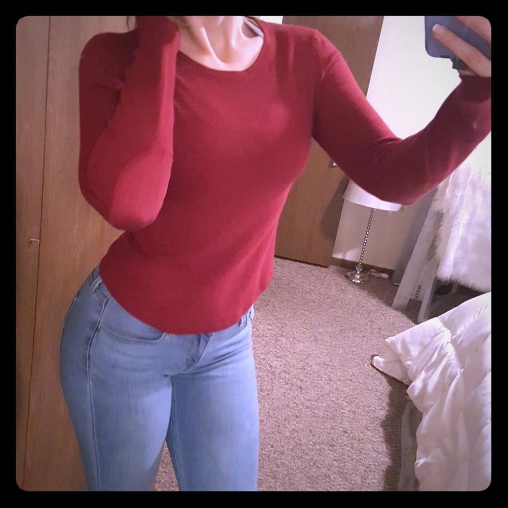 Banana Republic shirt sweater with elbow patches