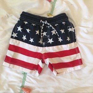 Patriotic Toddler Board Shorts