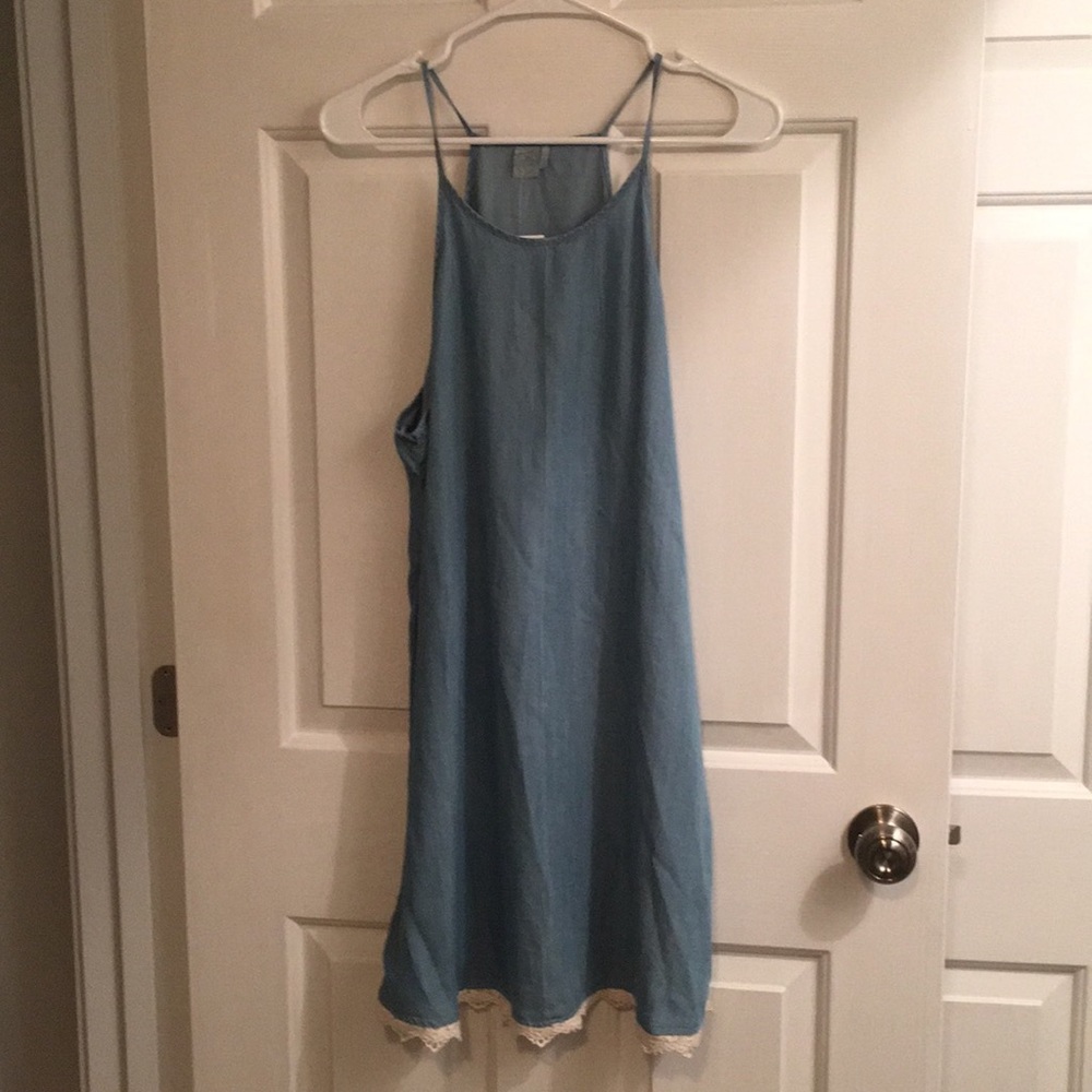 ***SOLD***NWT Paper Crane Denim Dress