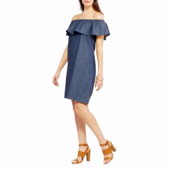 faded glory jean dress