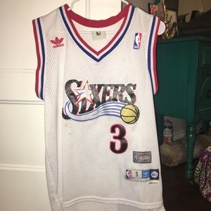 Sixers iverson jersey