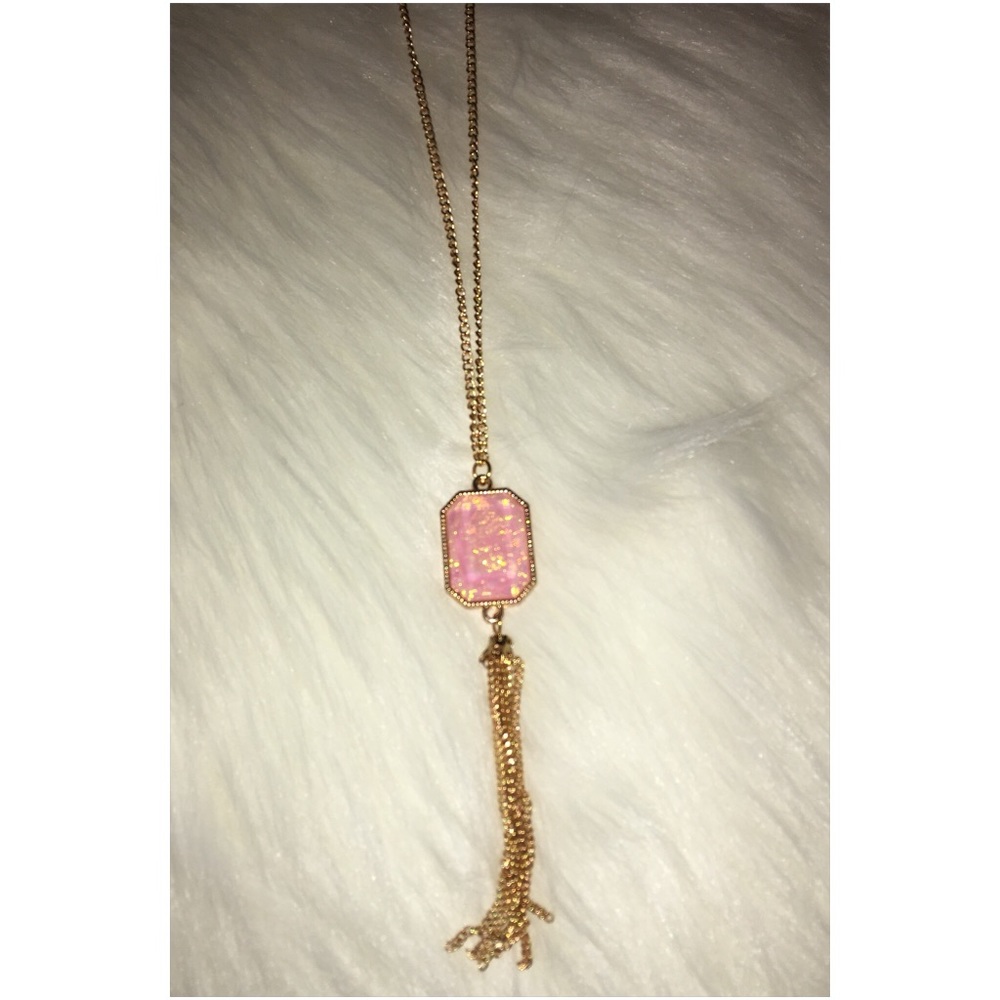 Pink Stone “Necklace”