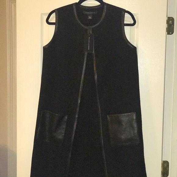 Ralph Lauren Black Label Peacoat Vest - Picture 2 of 6