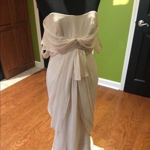 WHITE by Vera Wang bridesmaid dress