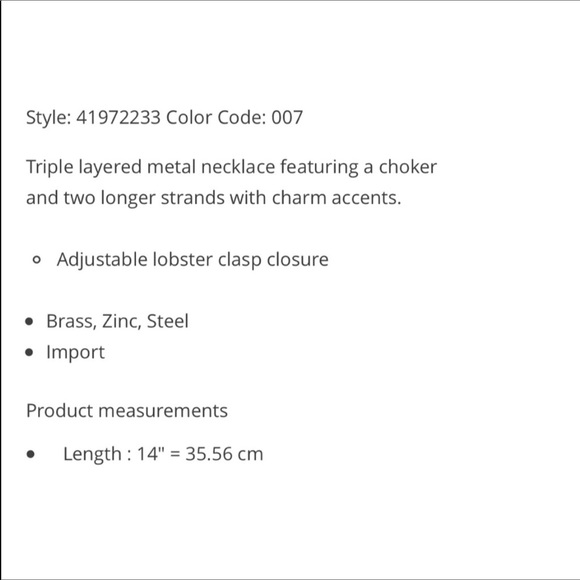 Free People Emma Taylor Necklace- Gold or Multi - Picture 5 of 8