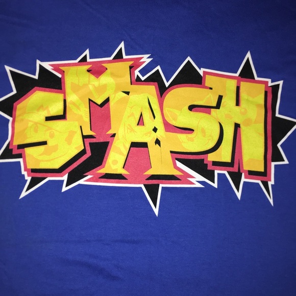 Smash Bros Nintendo Shirt UNISEX Large - Picture 1 of 3
