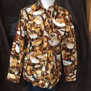 Button Up instrument shirt