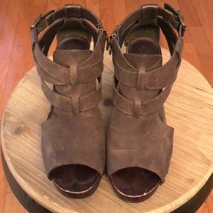 Ralph Lauren Denim & Supply Brown Leather Sandals