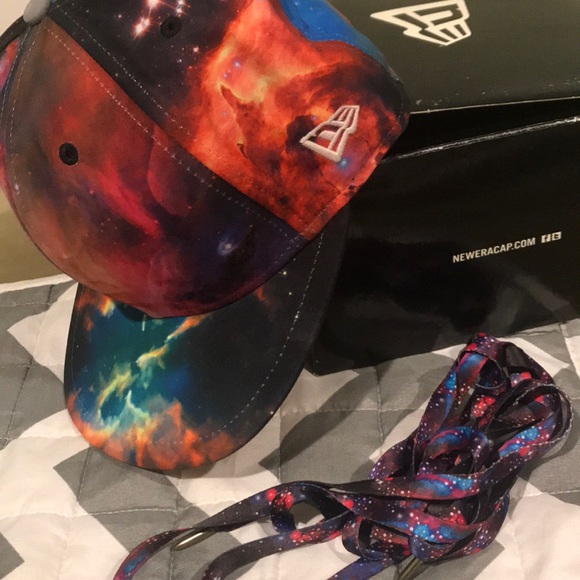 New Era Other - Galaxy Baseball Cap and Shoe Laces