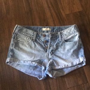 Hollister denim shorts