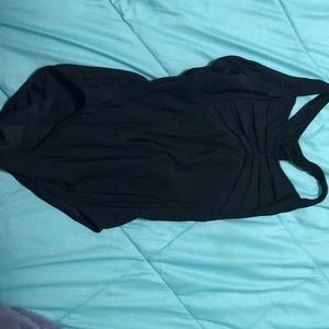 Black Capezio leotard