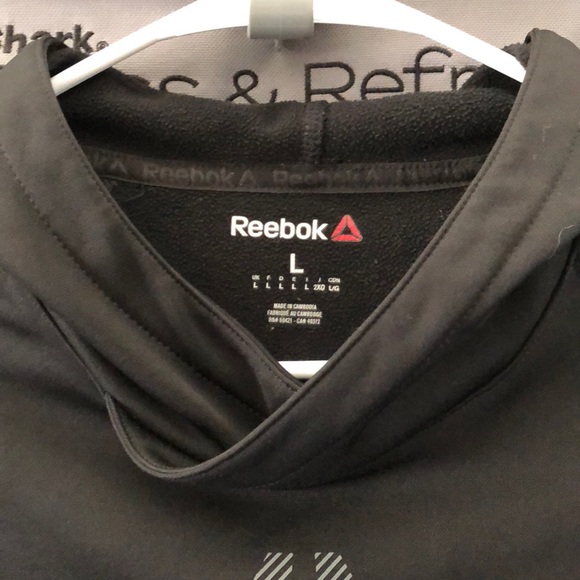 Black Reebok hoodie - Picture 2 of 4