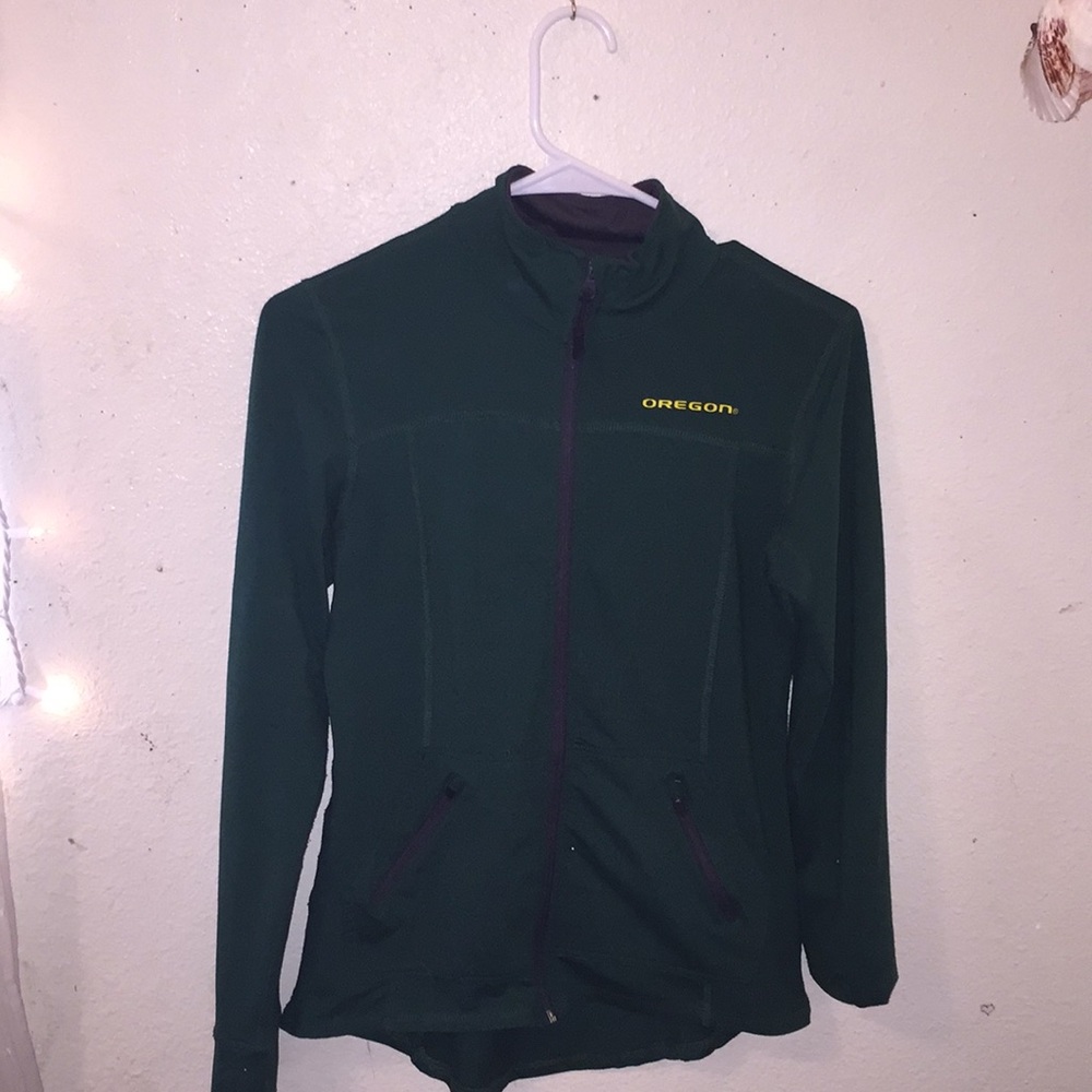 Very cute Oregon ducks athletic jacket