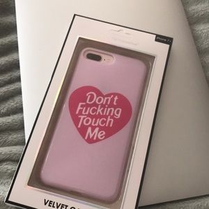 Don’t touch me Phone case iphone 7 PLUS*