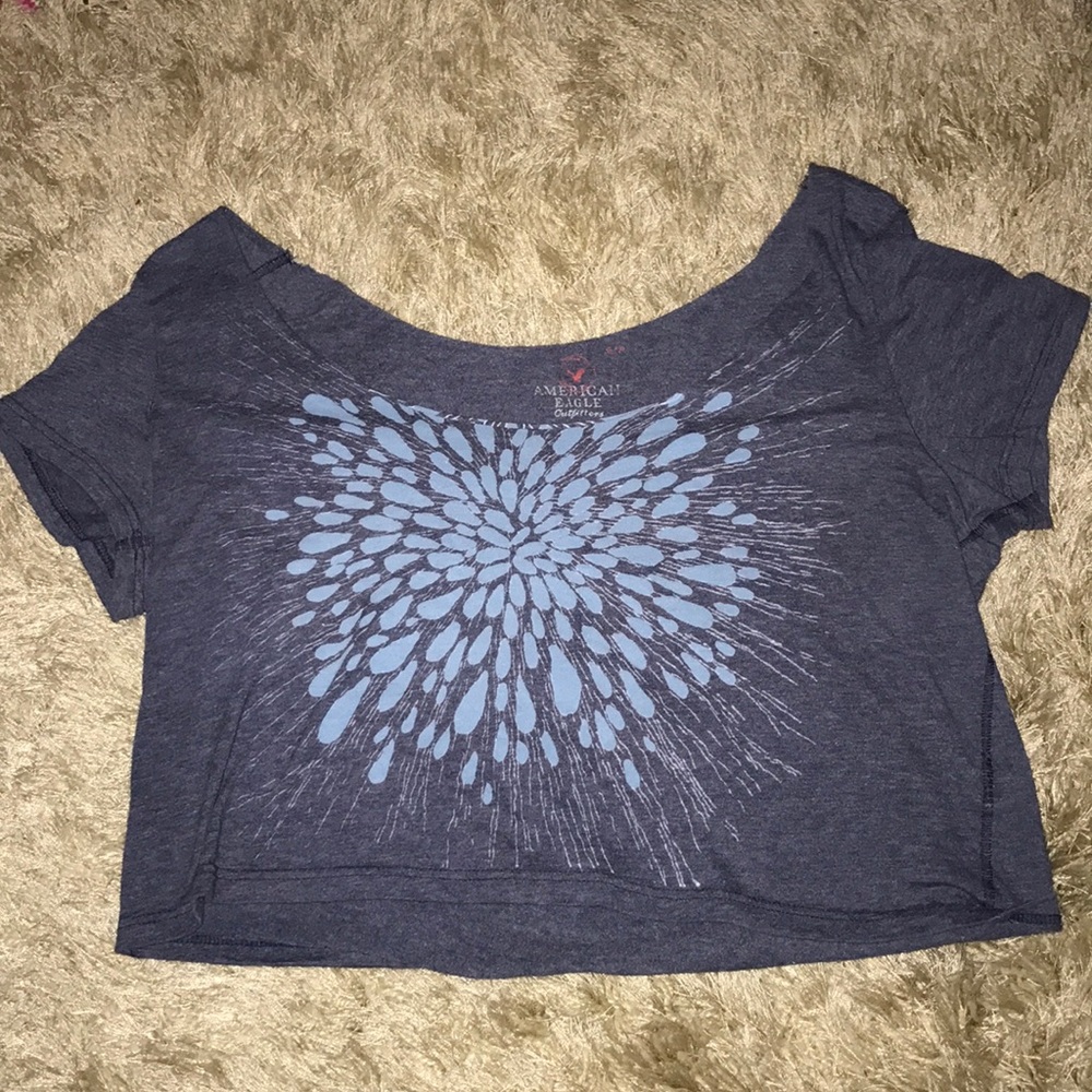 American Eagle Crop Shirt